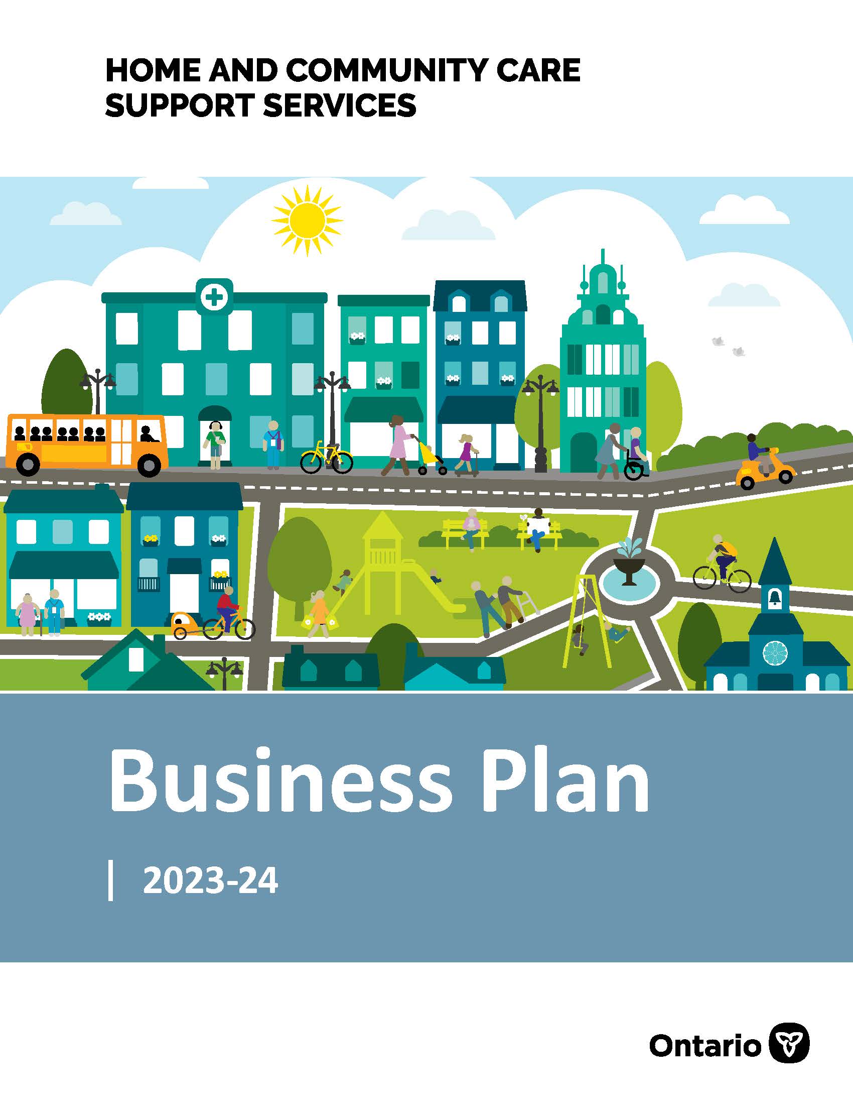 Image of the 2023-2024 Annual Business Plan title page